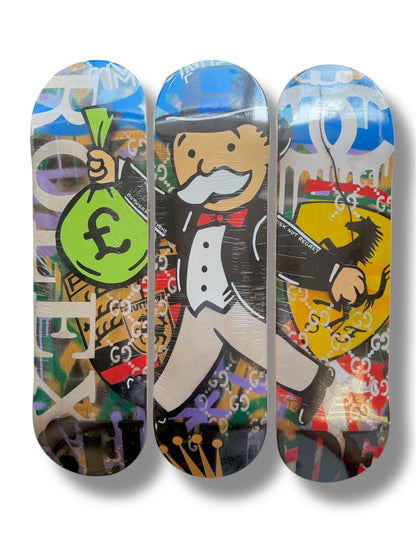 Skateboard Triple Deck